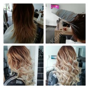 ombré hair - agde - coiffure a domicile - ombré hair cones